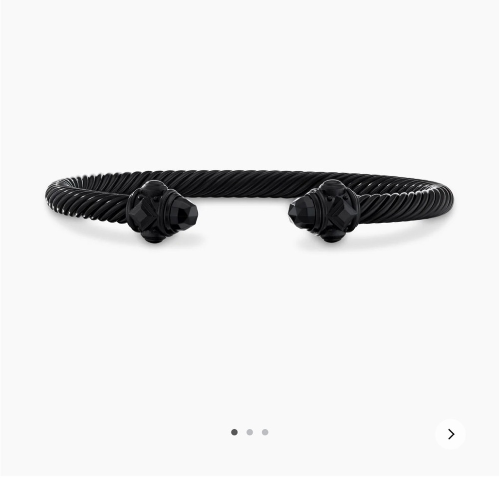 Authentic David Yurman Renaissance Aluminum Cable Bracelet